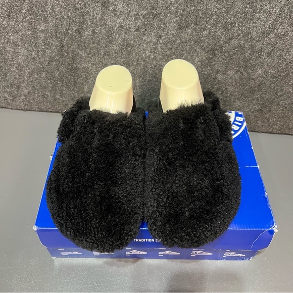 Birkenstock Big Buckle Shearling Clogs Women’s Size 39 (8-8.5) - Picture 3 of 12